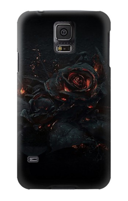 S3672 Burned Rose Funda Carcasa Case para Samsung Galaxy S5