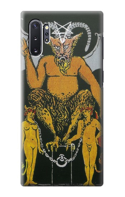 S3740 Tarot Card The Devil Funda Carcasa Case para Samsung Galaxy Note 10 Plus