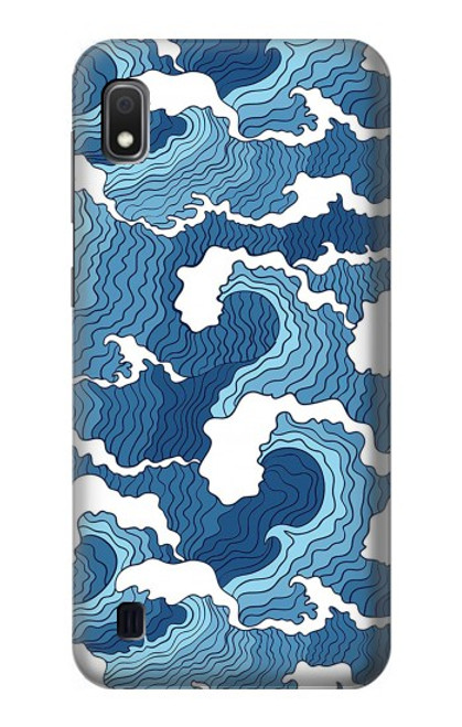 S3751 Wave Pattern Funda Carcasa Case para Samsung Galaxy A10