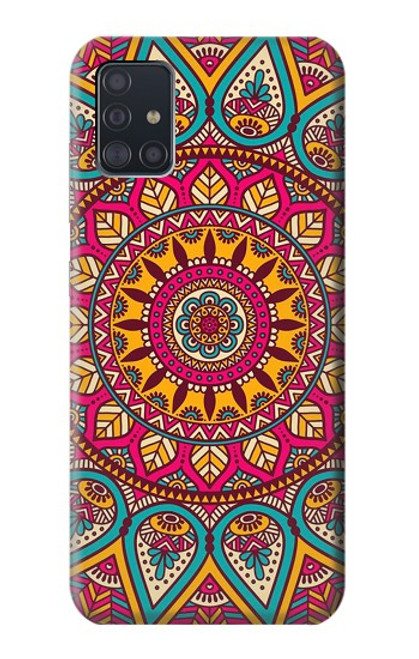S3694 Hippie Art Pattern Funda Carcasa Case para Samsung Galaxy A51