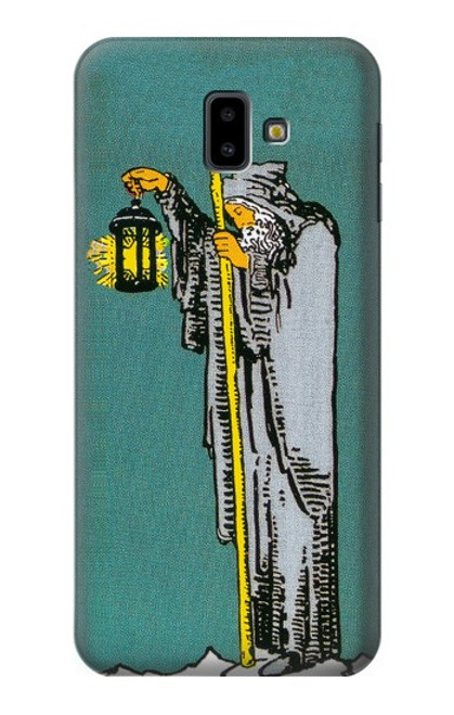 S3741 Tarot Card The Hermit Funda Carcasa Case para Samsung Galaxy J6+ (2018), J6 Plus (2018)