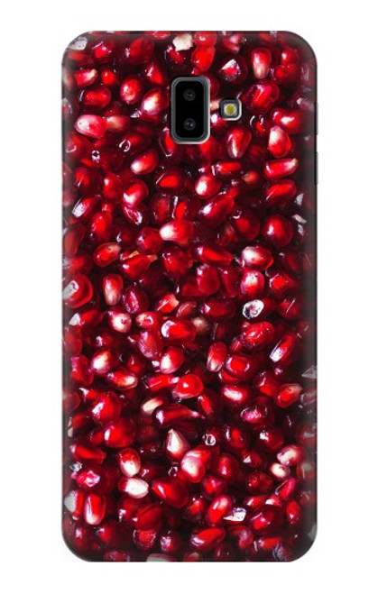 S3757 Pomegranate Funda Carcasa Case para Samsung Galaxy J6+ (2018), J6 Plus (2018)
