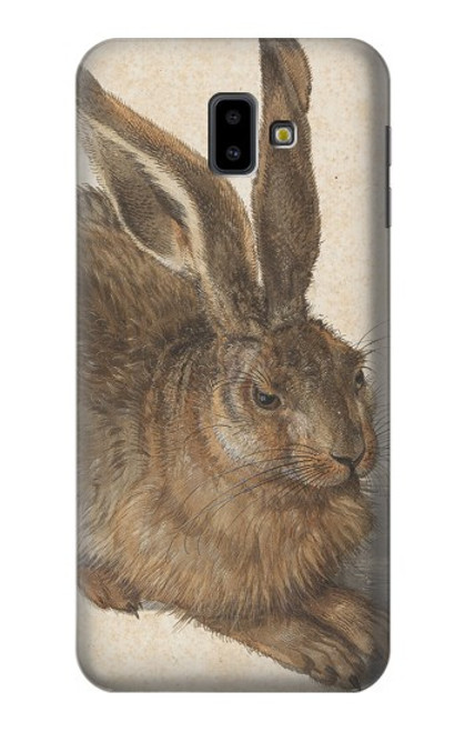 S3781 Albrecht Durer Young Hare Funda Carcasa Case para Samsung Galaxy J6+ (2018), J6 Plus (2018)