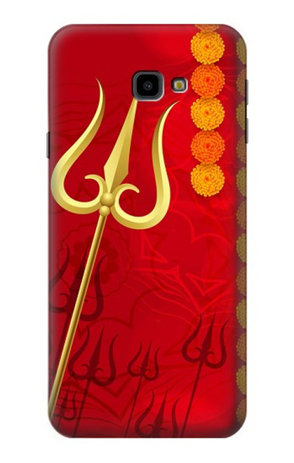 S3788 Shiv Trishul Funda Carcasa Case para Samsung Galaxy J4+ (2018), J4 Plus (2018)