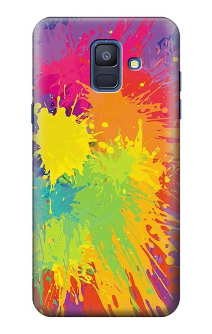 S3675 Color Splash Funda Carcasa Case para Samsung Galaxy A6 (2018)