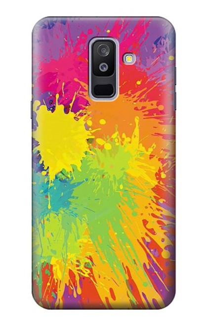 S3675 Color Splash Funda Carcasa Case para Samsung Galaxy A6+ (2018), J8 Plus 2018, A6 Plus 2018