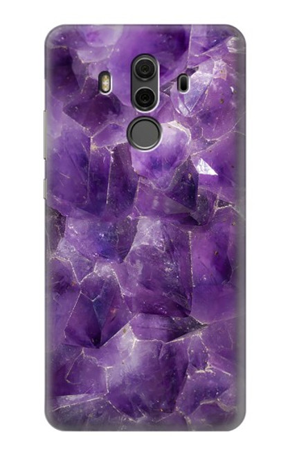 S3713 Purple Quartz Amethyst Graphic Printed Funda Carcasa Case para Huawei Mate 10 Pro, Porsche Design