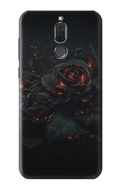 S3672 Burned Rose Funda Carcasa Case para Huawei Mate 10 Lite