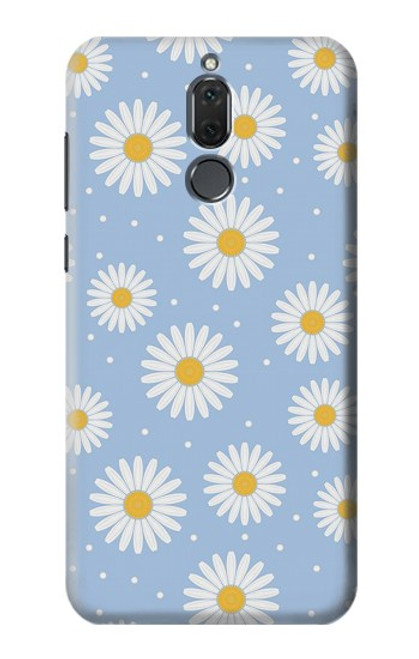 S3681 Daisy Flowers Pattern Funda Carcasa Case para Huawei Mate 10 Lite