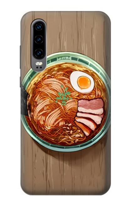 S3756 Ramen Noodles Funda Carcasa Case para Huawei P30