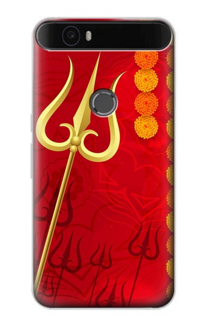 S3788 Shiv Trishul Funda Carcasa Case para Huawei Nexus 6P