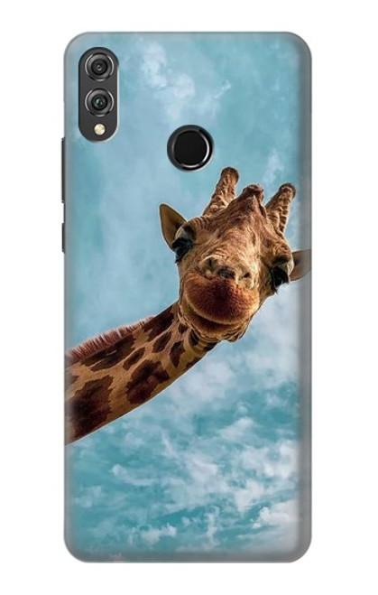 S3680 Cute Smile Giraffe Funda Carcasa Case para Huawei Honor 8X