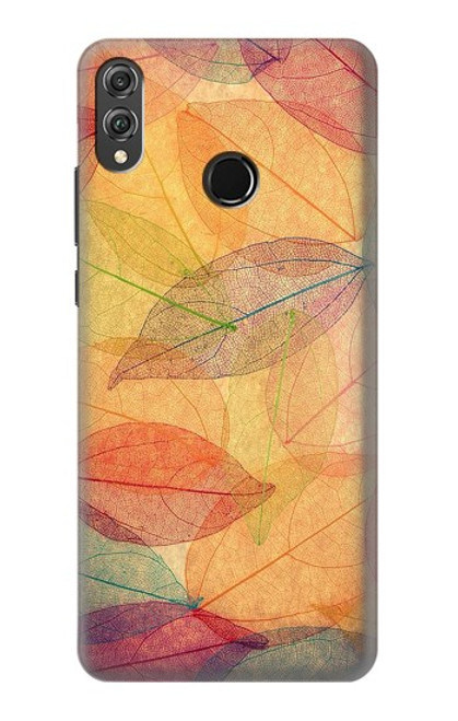 S3686 Fall Season Leaf Autumn Funda Carcasa Case para Huawei Honor 8X