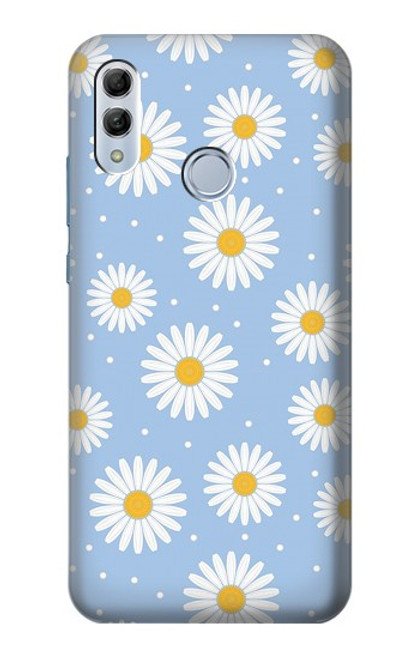 S3681 Daisy Flowers Pattern Funda Carcasa Case para Huawei Honor 10 Lite, Huawei P Smart 2019