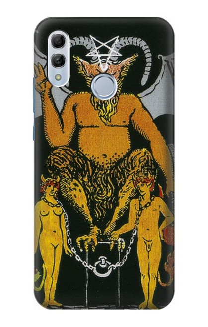 S3740 Tarot Card The Devil Funda Carcasa Case para Huawei Honor 10 Lite, Huawei P Smart 2019