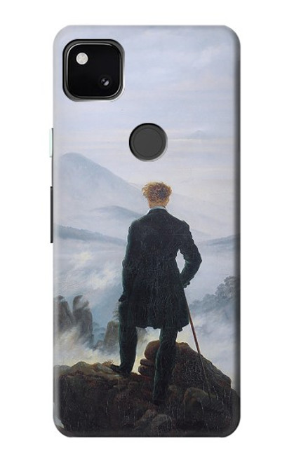 S3789 Wanderer above the Sea of Fog Funda Carcasa Case para Google Pixel 4a