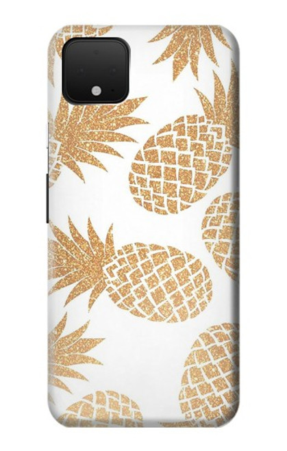 S3718 Seamless Pineapple Funda Carcasa Case para Google Pixel 4