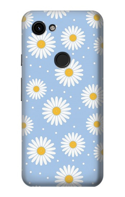 S3681 Daisy Flowers Pattern Funda Carcasa Case para Google Pixel 3a