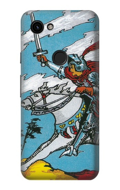 S3731 Tarot Card Knight of Swords Funda Carcasa Case para Google Pixel 3a