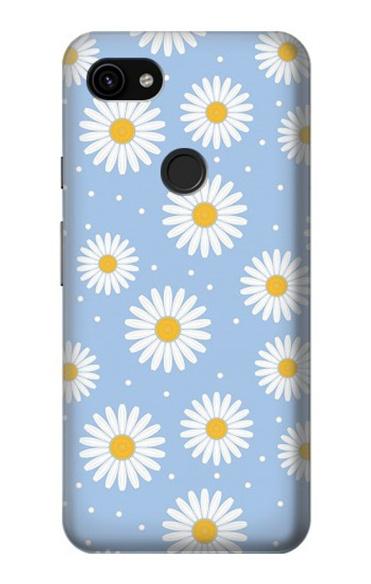 S3681 Daisy Flowers Pattern Funda Carcasa Case para Google Pixel 3a XL