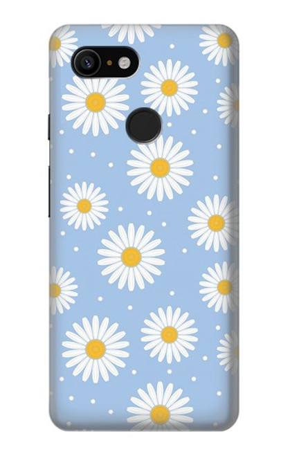 S3681 Daisy Flowers Pattern Funda Carcasa Case para Google Pixel 3