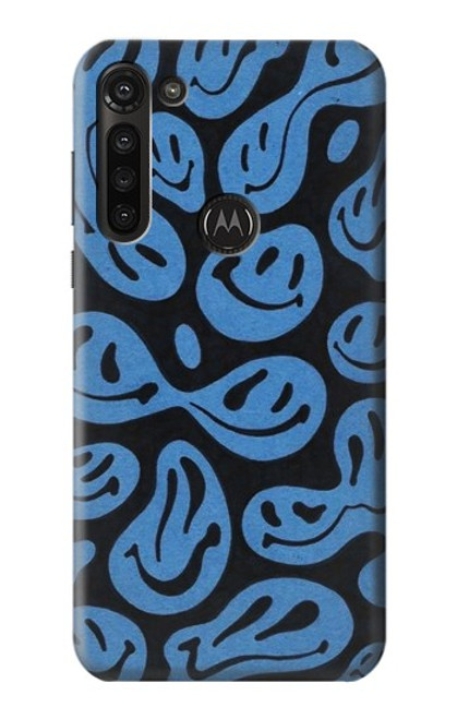 S3679 Cute Ghost Pattern Funda Carcasa Case para Motorola Moto G8 Power