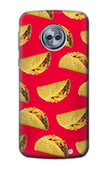 S3755 Mexican Taco Tacos Funda Carcasa Case para Motorola Moto X4