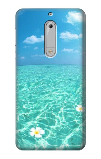 S3720 Summer Ocean Beach Funda Carcasa Case para Nokia 5