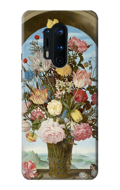 S3749 Vase of Flowers Funda Carcasa Case para OnePlus 8 Pro