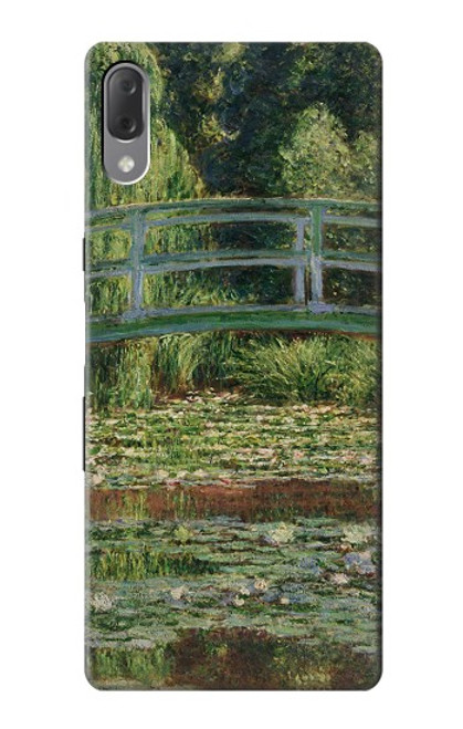 S3674 Claude Monet Footbridge and Water Lily Pool Funda Carcasa Case para Sony Xperia L3