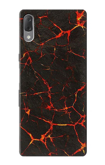 S3696 Lava Magma Funda Carcasa Case para Sony Xperia L3