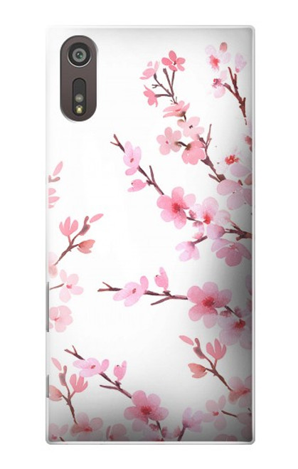 S3707 Pink Cherry Blossom Spring Flower Funda Carcasa Case para Sony Xperia XZ