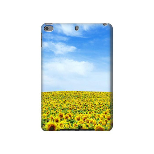 S0232 Sunflower Funda Carcasa Case para iPad mini 4, iPad mini 5, iPad mini 5 (2019)