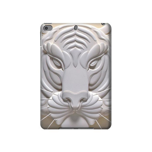 S0574 Tiger Carving Funda Carcasa Case para iPad mini 4, iPad mini 5, iPad mini 5 (2019)