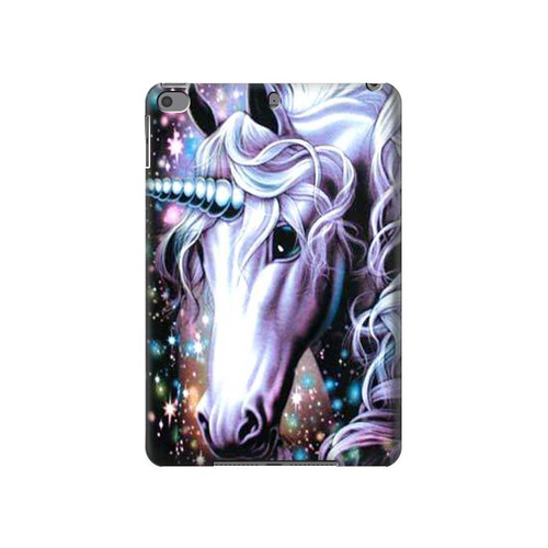 S0749 Unicorn Horse Funda Carcasa Case para iPad mini 4, iPad mini 5, iPad mini 5 (2019)