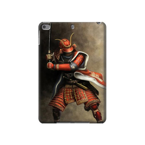 S0796 Japan Red Samurai Funda Carcasa Case para iPad mini 4, iPad mini 5, iPad mini 5 (2019)