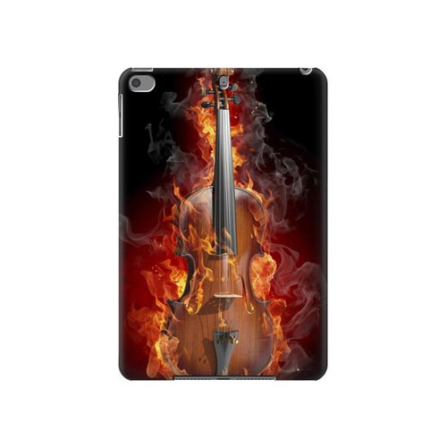 S0864 Fire Violin Funda Carcasa Case para iPad mini 4, iPad mini 5, iPad mini 5 (2019)