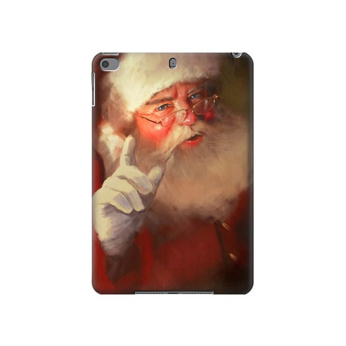 S1144 Xmas Santa Claus Funda Carcasa Case para iPad mini 4, iPad mini 5, iPad mini 5 (2019)