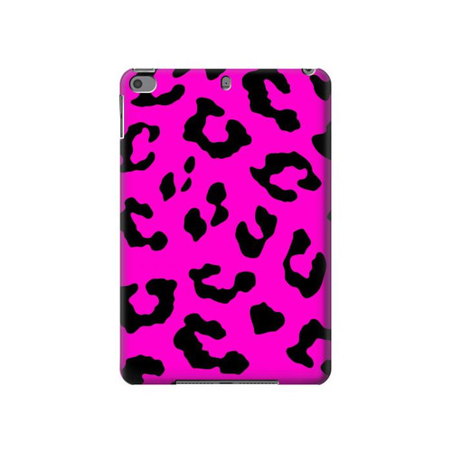 S1850 Pink Leopard Pattern Funda Carcasa Case para iPad mini 4, iPad mini 5, iPad mini 5 (2019)