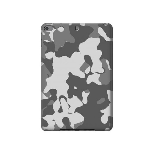 S2186 Gray Camo Camouflage Graphic Printed Funda Carcasa Case para iPad mini 4, iPad mini 5, iPad mini 5 (2019)