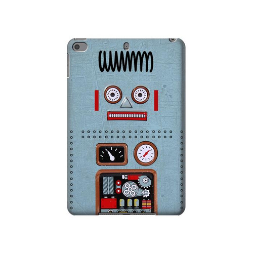 S3040 Retro Robot Toy Funda Carcasa Case para iPad mini 4, iPad mini 5, iPad mini 5 (2019)