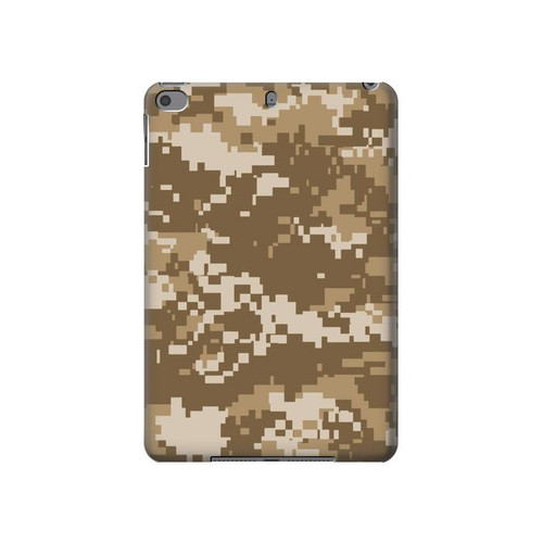 S3294 Army Desert Tan Coyote Camo Camouflage Funda Carcasa Case para iPad mini 4, iPad mini 5, iPad mini 5 (2019)