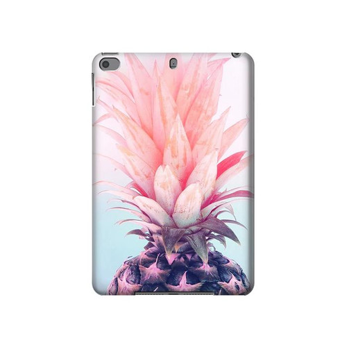 S3711 Pink Pineapple Funda Carcasa Case para iPad mini 4, iPad mini 5, iPad mini 5 (2019)