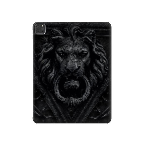 S3619 Dark Gothic Lion Funda Carcasa Case para iPad Pro 11 (2021,2020,2018, 3rd, 2nd, 1st)