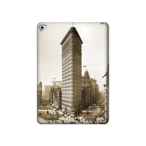 S3046 Old New York Flatiron Building Funda Carcasa Case para iPad Pro 12.9 (2015,2017)