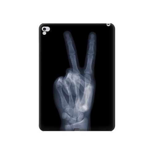 S3101 X-ray Peace Sign Fingers Funda Carcasa Case para iPad Pro 12.9 (2015,2017)