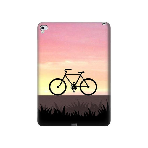 S3252 Bicycle Sunset Funda Carcasa Case para iPad Pro 12.9 (2015,2017)