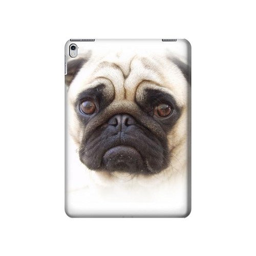 S1852 Pug Dog Funda Carcasa Case para iPad Air 2, iPad 9.7 (2017,2018), iPad 6, iPad 5