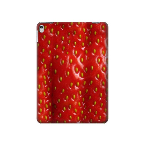 S2225 Strawberry Funda Carcasa Case para iPad Air 2, iPad 9.7 (2017,2018), iPad 6, iPad 5