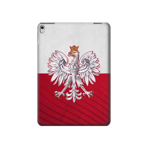 S3005 Poland Football Soccer Funda Carcasa Case para iPad Air 2, iPad 9.7 (2017,2018), iPad 6, iPad 5